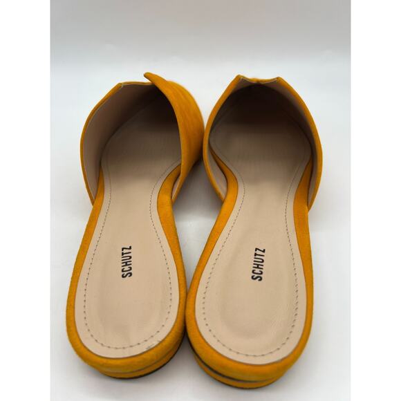 Schutz Kirsten Pointed Slides New Sunshine Women's Size 9.5B NIB - Picture 8 of 12